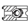 Mahle Original 008 05 V0 Piston Ring Set