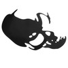 iplusmile 3pcs Funny Reflective Car Sticker Skull Decorative Decal for