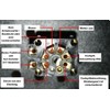 Ignition Switch 8-Pin for Moped, Moped & Mokick | With
