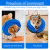 Rinling Dog Cone Collar, Inflatable Dog Cone Soft Protective Dog