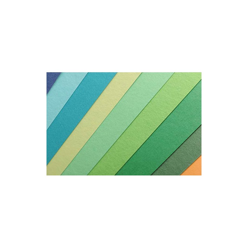 Canson 200040169 Iris Vivaldi glattes, farbiges Papier, A4, ultramarinblau 24