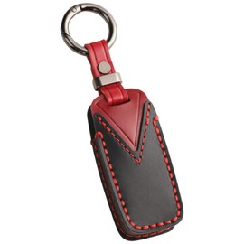 smasol Compatible WR-V Key Cover Freeze Genuine Leather New Fit 4 Key Cover Civic Vezel Bike PCX125 JK05 PCX160 KF47 JK03 Key Case, S