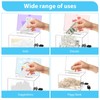 DEECOZY Acrylic Donation Box Lockable, Ballot Box Transparent with Key
