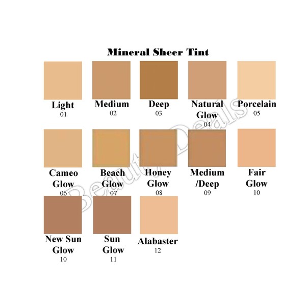 Beauty Deals Mineral Sheer Tint SPF 20 Tinted Moisturizer (Fair Glow)