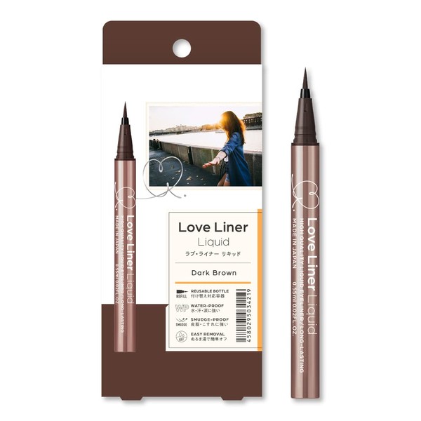 LoveLiner Liquid Eyeliner R4 (Dark Brown)