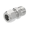 PATIKIL 1/2G x 12mm 304 Stainless Steel Compression Tube Fitting,