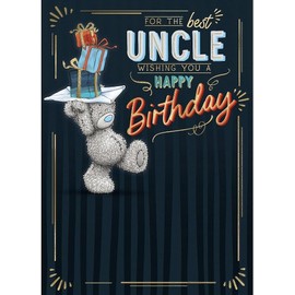 Me To You Tatty Teddy Best Uncle Happy Birthday Card
