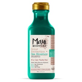 "Maui Moisture Color Protection + Sea Minerals Shampoo, Protect -Treated Tresses with Rich, Pure Algae, and Sea Kelp, Non-GMO, 13 Fl Oz"