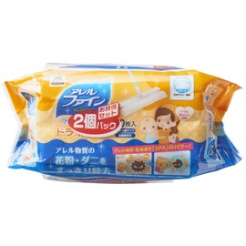 Yamazaki Sangyo Dry Sheets for Floor Wipers, 30 Sheets, Aller Fine, 2 Pack, 7.9 x 11.8 inches (20 x 30 cm), Universal Size for All Flooring Wipers 181810