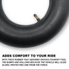 (2 Pcs) 4.10/3.50-5 Inner Tube with TR-87 Bent Valve Stem,Replacement