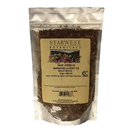 Sarsaparilla Root Cut and Sifted Mex Wildcrafted - Smilax medica, 4 Ounce