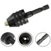 Gasea 0.3-8mm Keyless Drill Chuck Conversion Tool, 1/4 Inch Hex