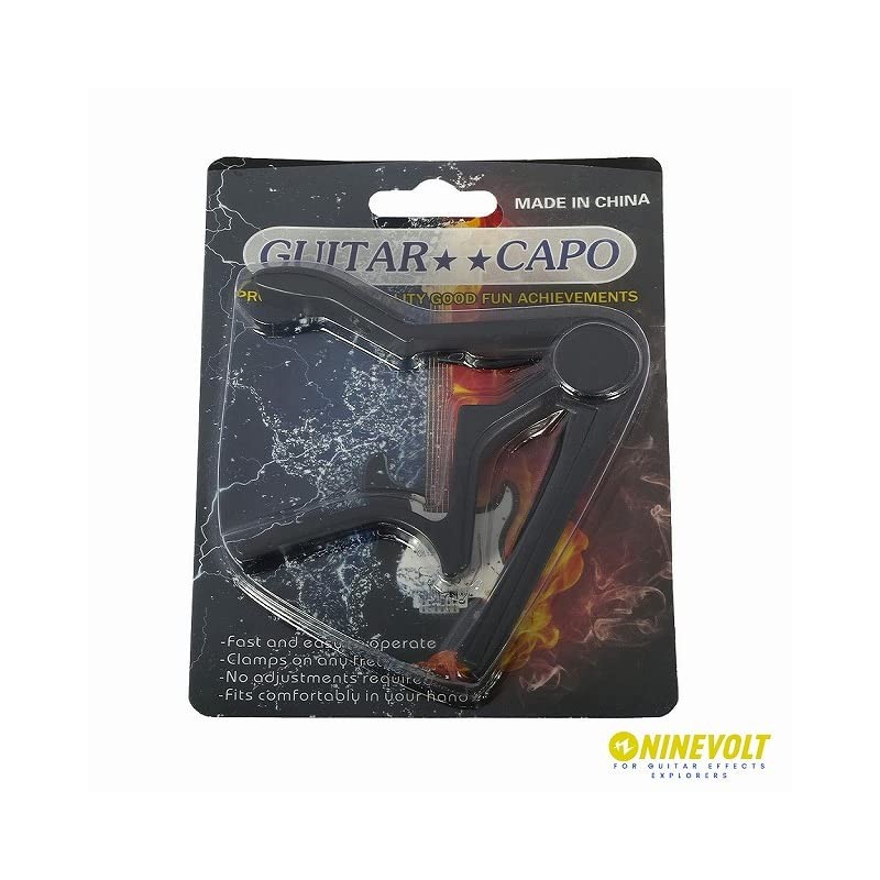 9°C Basic Capo For Guitar Black/Capo Electric Acoustic Guitar (Capotasto