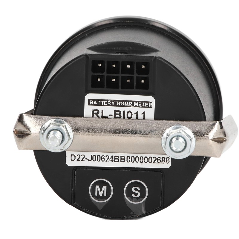 Digital Battery Indicator Hour Meter Multifunctional Gauge IP65 Waterproof for