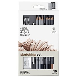 Winsor & Newton Studio Collection - Lápices de bocetos, 10 unidades
