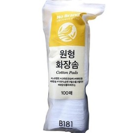 Round cotton pads 100 sheets x 3 74516 / 원형화장솜 100매 x 3개 74516