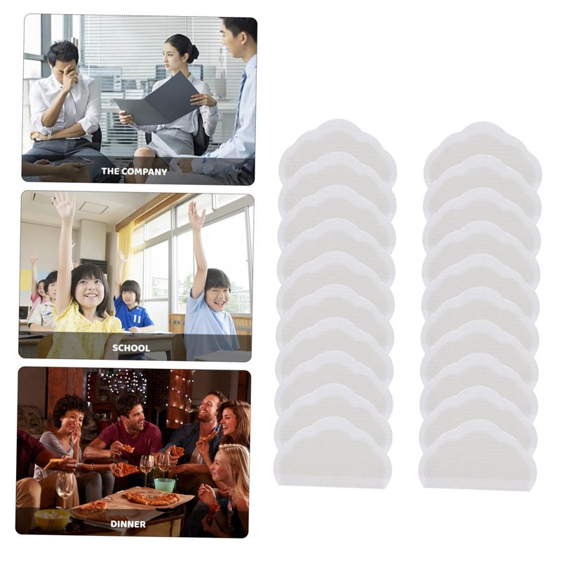 FOMIYES Pcs Disposable Underarm Sweat Pads Men's Women's Armpit Sticker