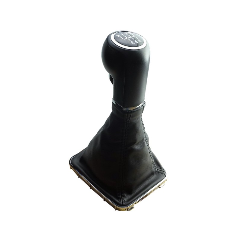 Newtown2700-parts Gear Stick Knob Gear Stick Gaiter Black Stitching Chrome