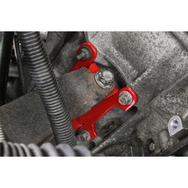 BMR Suspension MM341R Motor mount kit, engine side, solid, steel, LS only Red 1998-2002 4th Gen F-Body