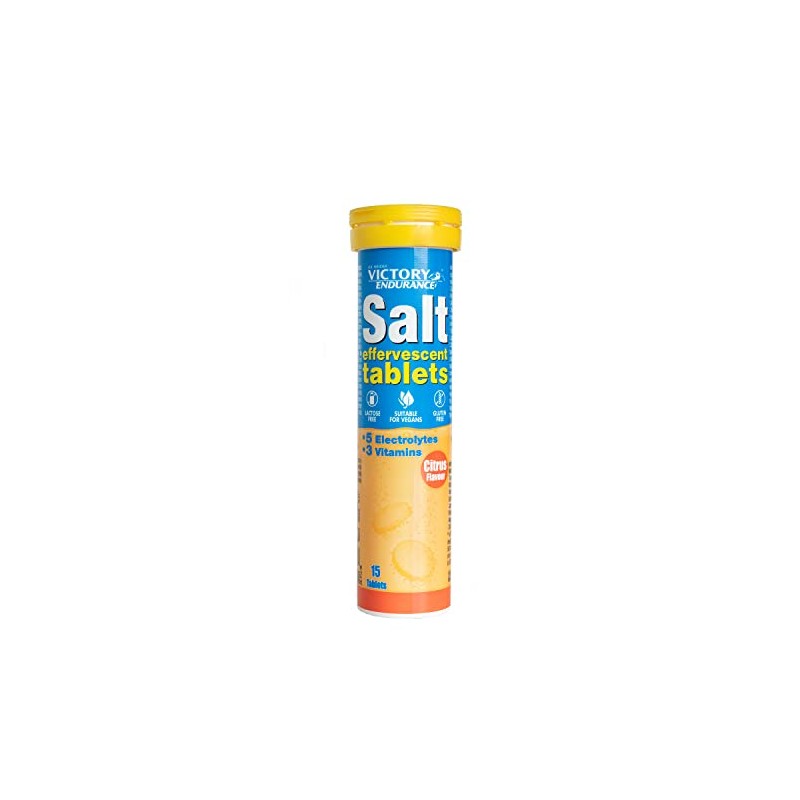 Weider Salt Effervescent Tabs 15 Tablets per Tube. with 5