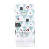 Kontex Face Towel, Cloth Goyomi, Osubi Kororin, Blue, Approx. 13.0