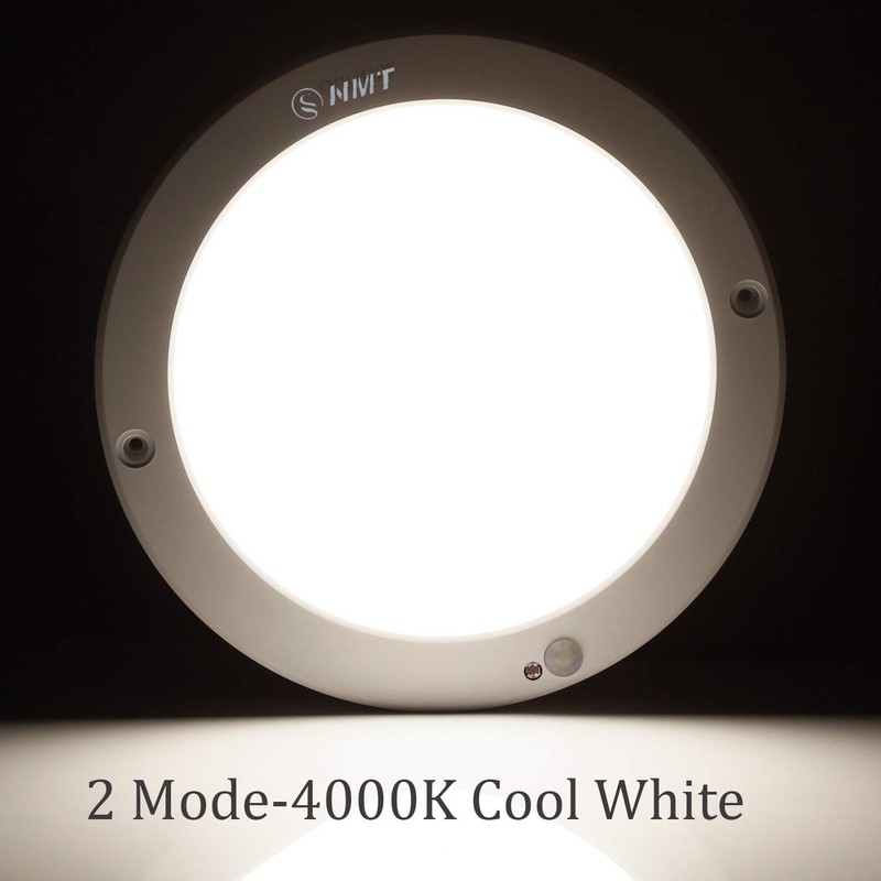 S NMT Motion Sensor Led Ceiling Light 1200 Lumen,100 Watt