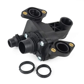 Bisenya Thermostat & Housing Compatible with C5 C6 407 607 3.0HDI 1338E7 1336Y3 1336.Y3 1338.E7