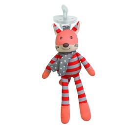 Organic Farm Buddies Apple Park Organic Farm Buddies - Frenchy Fox Pacifier Buddy, Baby Toy