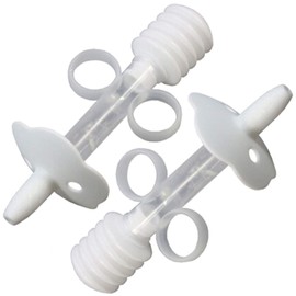 LINGYU Pet Syringe Pet Feeder Medical Protection Small Animal Feeding Drug Dropper Oral Syringe [2-Pack]