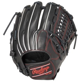 Rawlings Baseball Adult Glove Soft [All Round] HYPER TECH R2G GR4FHTN65 Black Size 11.75" Left Hand Throw (Right Handed)