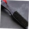 Beavorty Men's Beard Cleaning Tool Professional Bristle Hairdressing Comb Wooden