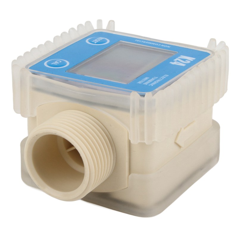 K24 LCD Turbine Digital Diesel Fuel Flow Meter Widely Used