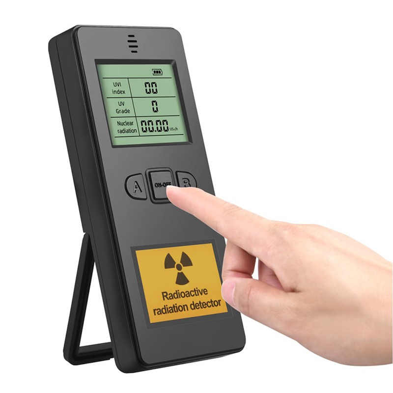 Handheld Portable Nuclear Radiation Detector Household LCD Display Laboratory Multi-function