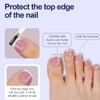 Misssix Uñas Postizas de Gel para Dedos de Los Pies,