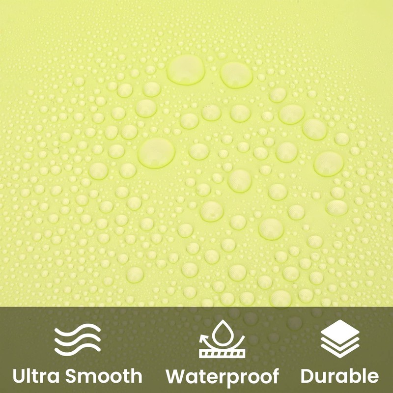 WedDecor Shower Curtains Mould Proof Resistant, Waterproof PEVA Shower Curtain