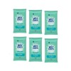 Wet Ones Extra Gentle Sensitive Skin Unscented Hand Wipes, 20 count, (Pack of 6)