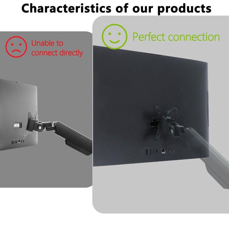 A100 Al0 VESA Adapter Compatible with Lenovo All in One