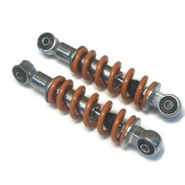 (2 Pack) 195mm Length 8mm ID Shock Absorber Go Kart Cart Go-Cart Minibike Mini Bike