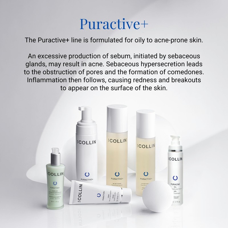 G.M. COLLIN Puractive+ Cleansing Gel | Gentle Foaming Face Wash