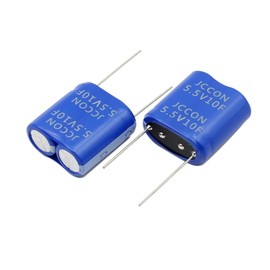 HUABAN 3 pieces 5.5 V 10F 26 x 13 x 27 mm ultra-capacitor super capacitor, wound module 5.5 volt, 10 farad