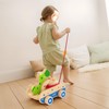 Baby Gift Wooden Toddler Pull Toy, Crocodile Drum Tapping Children's