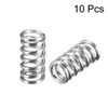 TA-VIGOR 10Pcs Compressed Spring, 0.8mm Wire Diameter,5mm OD,10mm Free Length