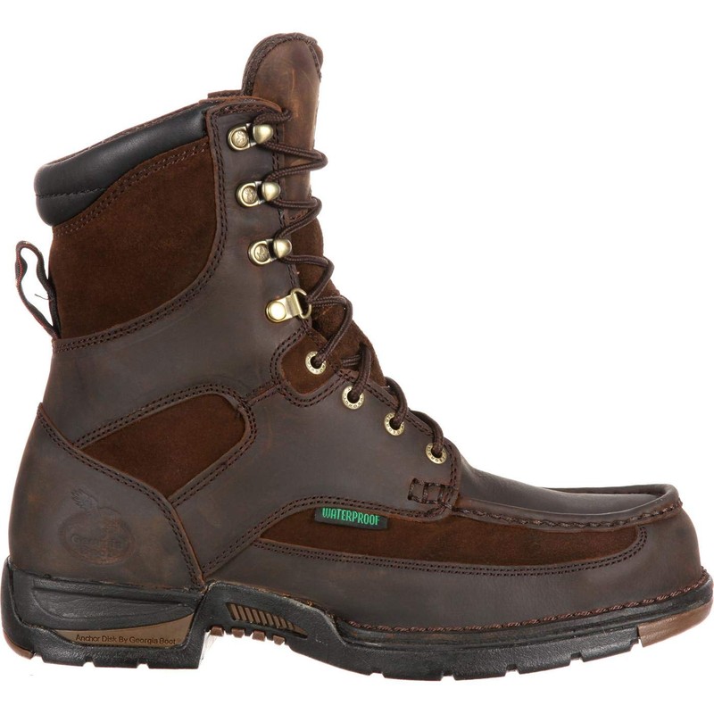 Georgia Boot mens Athens Boot-m Work Boot, Brown, 8.5 US