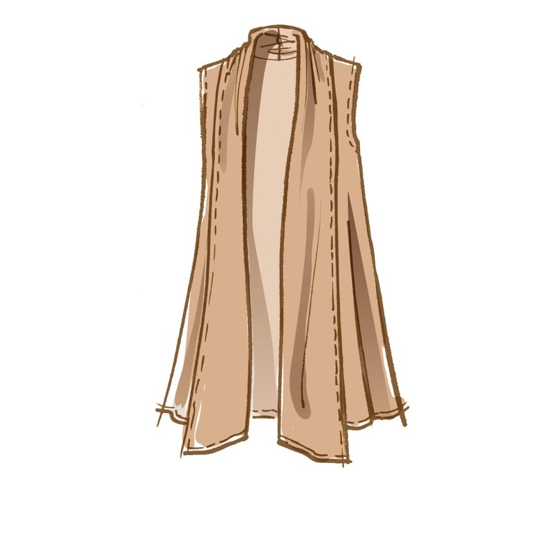 McCalls Pattern M8052Y Misses' Shawl Collar Cardigans Y (XSM-SML-MED), Various