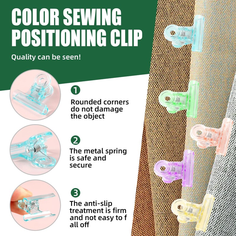 Keadic 154Pcs Bobbin Thread Buddies Set Contains Color Thread Clips