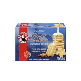 Bakers Royal Creams 280g/9.88oz | 2 Pack | Short Bread | Cream center | Made with Butter |