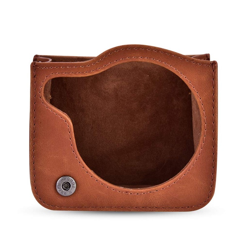 Soft Protective Camera Case Bag PU Leather Adjustable Decorative Portable