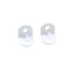 Coshar 20pcs Iron L Bracket Joint Right Angle Bracket Heavy