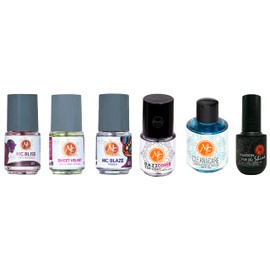 Mc Nails Kit de Esmaltes Básicos para Uñas