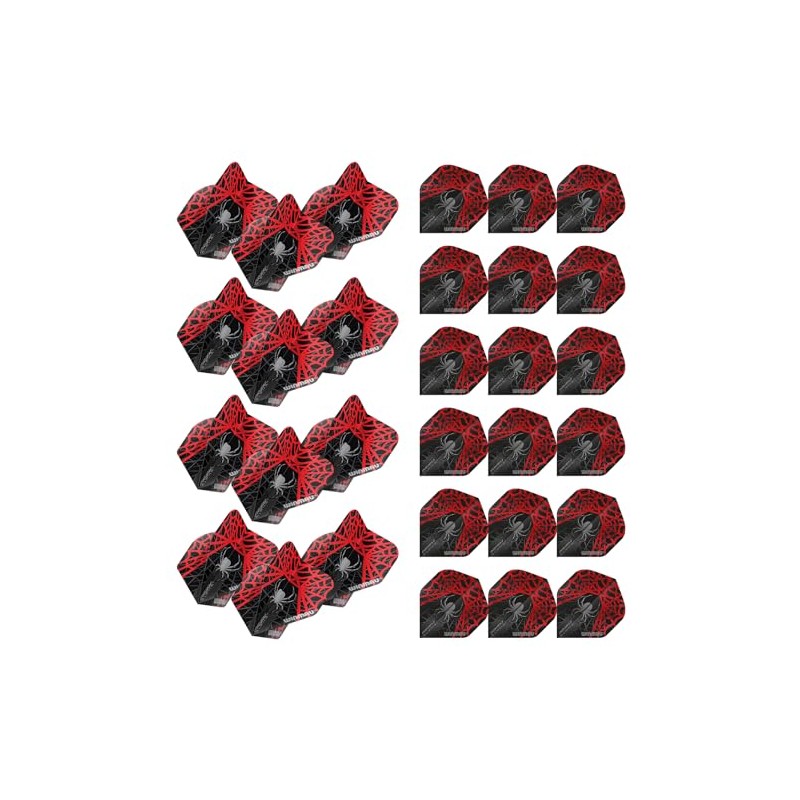 WINMAU Prism Alpha Extra Thick Dart Flights - 10 sets
